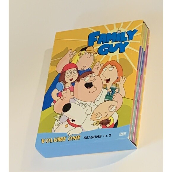 Family Guy Volume 1: Seasons 1 & 2 (DVD, 1999) 4 Disc Set - Picture 1 of 5